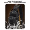 Wanderrucksack Herren Brusttasche Kleine Sling Bag fš¹r Produktbild-Vorschau 6