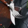 GRÄWE Steakbesteck 12-tlg., Serie Nürnberg, BRAUN Produktbild-Vorschau 4
