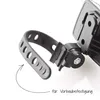 Fischer Fahrrad Fahrrad-Frontreflektor, schwarz/weiß, Produktbild-Vorschau 4