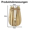 1 Stück Herzform Vase, Holz-Puzzle Vase für Blumenstrauß, Produktbild-Vorschau 2