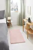 Fellteppich Eckig 60 x 120 cm Rosa besonders weicher Produktbild-Vorschau 2