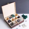 Creative Deco Duże pudełko na herbatę z zamkiem | 29x25x7.5 Podgląd zdjęcia produktu 8