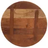 Design Tischplatte Ø 60x2,5 cm Rund Altholz Massiv, Produktbild-Vorschau 5