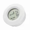 Mini digitální LCD teploměr vlhkoměr kulatý tvar měřič Náhled obrázku produktu 2