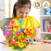 Malplay Bauklötze Blumen Kreative Blöcke Gartenbau Geschenk Produktbild-Vorschau 3