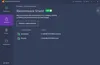 Screenshot of Avast Premium Security software interface showing the Ransomware Shield protection settings. Produktbild-Vorschau