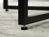Kulatý jídelní stůl 120 KEON - černý / beton Náhled obrázku produktu 9