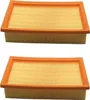 2x Trade-Shop Flachfalten Ersatz-Filter Luftfilter Produktbild-Vorschau 1