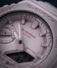 A close-up shot of a pink G-Shock watch. Produktbild-Vorschau