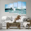 Bild auf Leinwand - Leinwandbild - Drachen-Surfen Wasser Produktbild-Vorschau 6