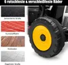 COSTWAY 12V třírychlostní traktor s odpojitelným přívěsem a Náhled obrázku produktu 4