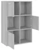 vidaXL Opbergkast grijs Sonoma, 60x29,5x90 cm Productafbeelding-voorbeeld 6