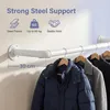 Kleiderstange zur Wandmontage 2er Set, Stabile Produktbild-Vorschau 5