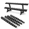 Sada činek PH Fitness Hexa 2–20 kg s držákem – 220 kg Náhled obrázku produktu 1