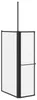 vidaXL Duschwand Weiß 120 x 70 x 137 cm Aluminium Produktbild-Vorschau 5