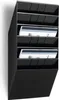 DURABLE Prospektspender FLEXIBOXX 6 A4 quer 6 St., schwarz Produktbild-Vorschau 1