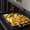 Navaris cesto griglia per forno - 32 x 22,5 cm cesto Anteprima dell’immagine prodotto 3