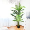 Palmizio Palma Pianta Albero Artificiale Valse Plastica Anteprima dell’immagine prodotto 2