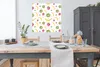 MuchoWow® Poster Obst - Aquarell - Weiß 100x100 cm - Produktbild-Vorschau 3