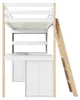 Kinderhochbett, multifunktionales Kinderbett mit Leiter, Produktbild-Vorschau 9