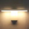 MODERNE LED Außenwandleuchte Wandleuchte 10W warmweiß weiß Produktbild-Vorschau 5