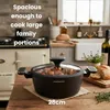 Masterpan 15dílná sada hrnců | černé hrnce | s poklicí | Náhled obrázku produktu 14