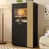 Vitrina Merax con iluminación LED de 16 colores y sistema Vista previa de la imagen del producto 1
