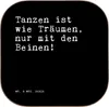 Mr. & Mrs. Panda Untersetzer Glas Tanzen ist wie Produktbild-Vorschau 1