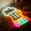 Napis Led Piwo Bar Znak Neon Znak Led Neon Podświetlany Podgląd zdjęcia produktu 4