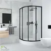 ECOLAM Duschkabine Dusche Viertelkreis Echtglas ESG Produktbild-Vorschau 1