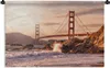 MuchoWow® Wandteppich Wandbehang Golden Gate Bridge mit Produktbild-Vorschau 1