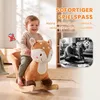 AIYAPLAY Kinder Schaukelpferd im Hirsch-Design, stabiles Produktbild-Vorschau 8