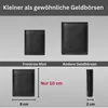 FOMAX Mini Herren Geldbörse aus echtem Leder mit RFID Produktbild-Vorschau 2