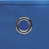 vidaXL Boîtes de rangement 4 pcs. Bleu 32x32x32 cm Tissu Voir les images du produit 3