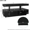 okwish Tavolino rettangolare, LED high gloss, tavolino con Anteprima dell’immagine prodotto 6