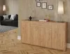 Kondela Viertürige Kommode mit Schublade Lunia - Eiche Produktbild-Vorschau 2