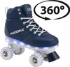 HUDORA Roller Skates Advanced, navy LED, Gr. 29-38 Produktbild-Vorschau 4