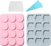 2er-Pack Schweinchen-Schokoladen-Silikonform Mit 12 Mulden, Produktbild-Vorschau 1