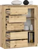 Cassettiera stretta combinata SAVRILA - rovere artisan Anteprima dell’immagine prodotto 2