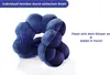 A blue, plush neck pillow is shown on a white background, with text describing its features. Podgląd zdjęcia produktu