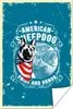 MuchoWow® Poster Jahrgang - Armee - Hund 120x180 cm - Produktbild-Vorschau 1