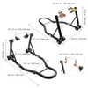 VEVOR Motorrad Ständer Set Montageständer Hinten & Vorn Produktbild-Vorschau 7