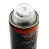 Close-up of the top of a spray can with a white cap. Produktbild-Vorschau