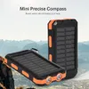 Two solar power banks are shown in a mountainous landscape. Voir les images du produit