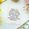 Mr. & Mrs. Panda Postkarte Spruch 11. Geburtstag Freude - Produktbild-Vorschau 2