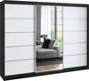 Schwebetürenschrank 200 cm, 3-türig, mit Spiegel & 4 Produktbild-Vorschau 2
