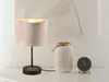 Trio - Tischlampe JULIETA - Beige - 20x20x33 cm Produktbild-Vorschau 6