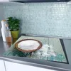 Spritzschutz Herdabdeckplatte Schneidebrett aus Glas Salz Produktbild-Vorschau 2