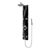 Kerra Cleo glas Duschpaneel mit Hydromassage Produktbild-Vorschau 1