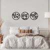 Wallity, Flowers- SKL2371, Schwarz, Sonstige Produktbild-Vorschau 2
